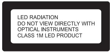 OPTOMA PT100 - WARNING - 5