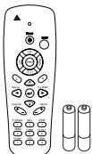 OPTOMA EW1691E,  EW330E,  EW605ST,  EW610ST,  EW675UTIS,  EW695UT,  EW762 - Vue d'ensemble du paquet - 2