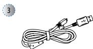 OPTOMA ML300,  ML500 - DESCRIPTION DU CONTENU DE LA BOITE - 7