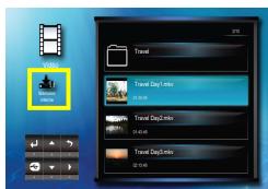 OPTOMA ML300,  ML500 - Sélectionner une source de données - 9