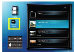 OPTOMA ML300,  ML500 - Sélectionner une source de données - 4
