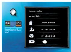 OPTOMA ML300,  ML500 - AFFICHER LES INFORMATIONS DU PROJECTEUR - 30