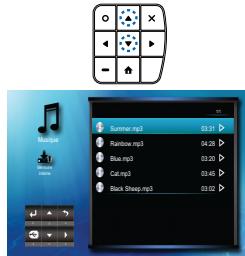 OPTOMA ML300,  ML500 - Sélectionner une source de données - 9