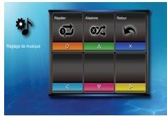 OPTOMA ML300,  ML500 - RéGLAGES DE MUSIQUE - 7