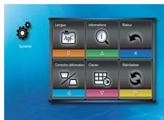 OPTOMA ML300,  ML500 - AFFICHER LES INFORMATIONS DU PROJECTEUR - 34