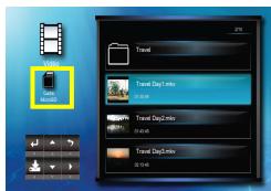 OPTOMA ML300,  ML500 - Sélectionner une source de données - 6