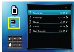 OPTOMA ML300,  ML500 - Sélectionner une source de données - 3