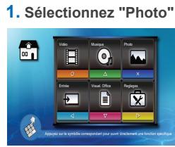 OPTOMA ML300,  ML500 - Sélectionner une source de données - 1