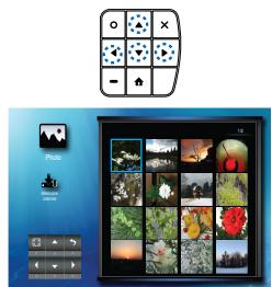 OPTOMA ML300,  ML500 - Sélectionner une source de données - 8