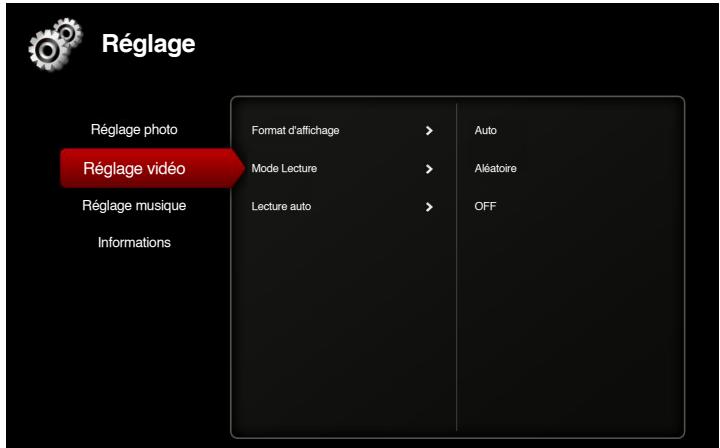OPTOMA ML550 - Réglage vidéo - 1