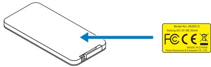 OPTOMA ML550 - Étiquettes de sécurité - 1