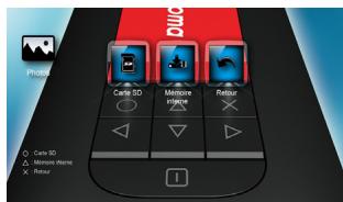 OPTOMA PK120,  PK301,  PK320 - COMMENT UTILISER LE MENU - 3