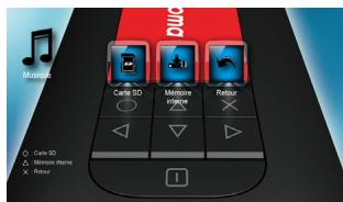 OPTOMA PK120,  PK301,  PK320 - COMMENT UTILISER LE MENU - 2