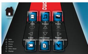 OPTOMA PK120,  PK301,  PK320 - RéGLAGES DIAPORAMA - 13