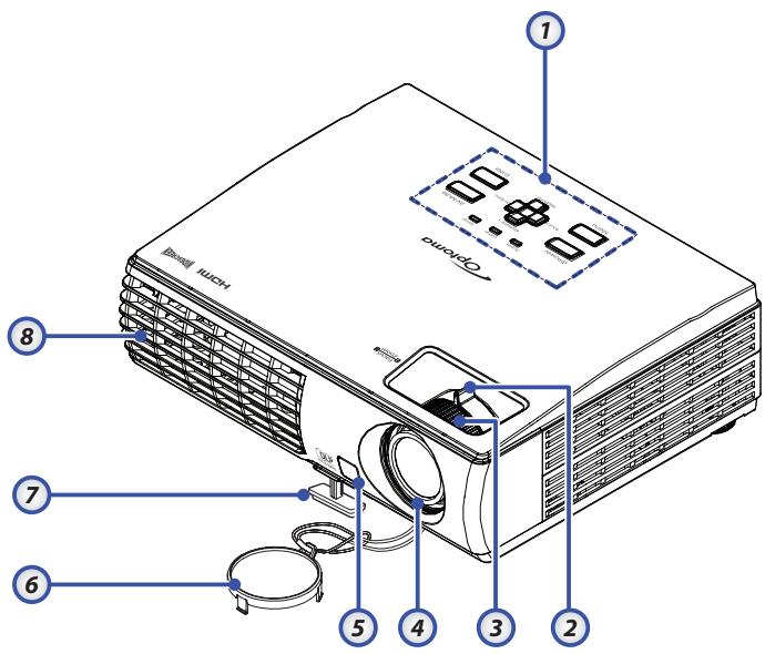 OPTOMA W304M - Unité principale - 1