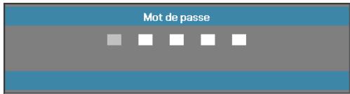 OPTOMA W304M - Paramètres de sécurité - 1