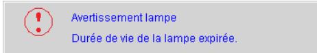 OPTOMA X305ST,  X306ST - ? Messages à l'écran - 3