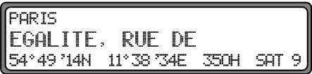 BECKER 4720 TRAFFIC PRO UPDATECD3 7 - Appel de la position actuelle - 4