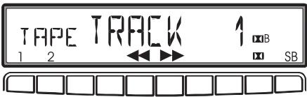 BECKER 7803 - Ecoute de la radio pendant l'avance et le rembobinage rapide - 1