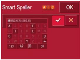 BECKER 7916 TA - La touche Smart Speller - 1