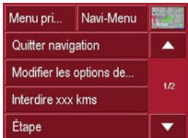 BECKER 7916 TA - Appel du menu Options - 1