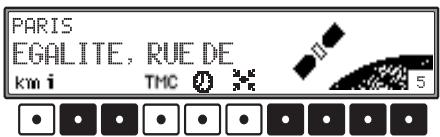 BECKER 7800 ONLINE PRO - Informations quand le guidage est dé-sactivé - 1