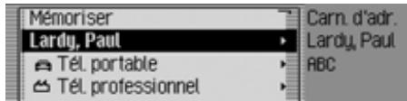 BECKER 7949 TRAFFIC PRO VOICE - Modifier une entrée - 1