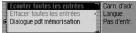 BECKER 7949 TRAFFIC PRO VOICE - Entrées vocales - 1