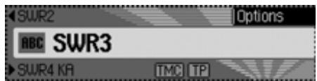 BECKER 7949 TRAFFIC PRO VOICE - Exemple de commande en mode radio - 1
