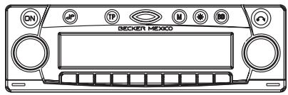 BECKER MEXICO PRO - Mise en place de la façon détachable - 1