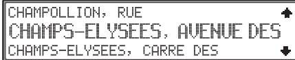 BECKER ONLINE PRO - Saisie de la rue de destination - 4