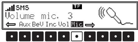 BECKER ONLINE PRO - Réglage du microphone (du kit mains libres) (Mic) - 1