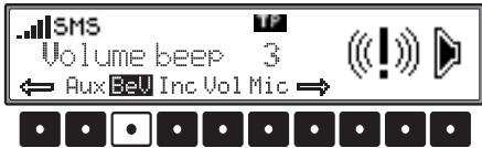 BECKER ONLINE PRO - Volume des signaux sonores (BeV) - 1