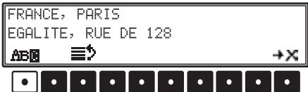 BECKER ONLINE PRO - Modification du nom d'une destination du repertoire - 1