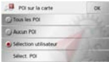 BECKER TRAFFIC ASSIST - Régler les catégories POI - 1