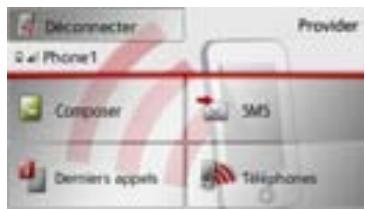 BECKER TRAFFIC ASSIST - Selectionner le mode Telefone (uniquement certains modèles) - 3