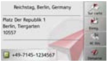 BECKER TRAFFIC ASSIST - Modification des Destinations personnelles - 1
