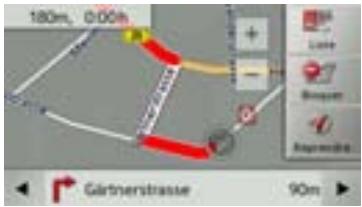 BECKER TRAFFIC ASSIST - Description d'itinétaire - 1