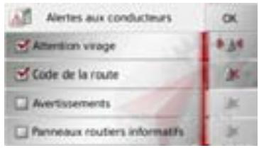 BECKER TRAFFIC ASSIST - Touche Alertes aux conducteurs - 1