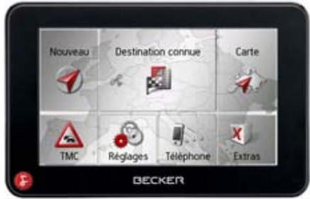 BECKER TRAFFIC ASSIST - Règles de base concernant l'écran tactile - 1
