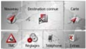 BECKER TRAFFIC ASSIST - Appel de l'affichage de carte - 1