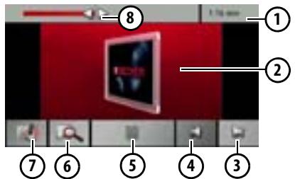 BECKER TRAFFIC ASSIST - Affichage du menu Video - 1