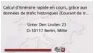 BECKER TRAFFIC ASSIST - Démarrage de la navigation - 1