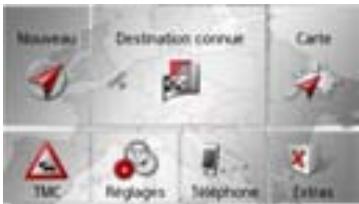 BECKER TRAFFIC ASSIST - Sélection du mode navigation - 1