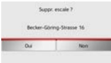 BECKER TRAFFIC ASSIST - Saisie/effacement d'une destination intermédiaire - 5