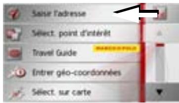 BECKER TRAFFIC ASSIST - Saisie d'une adresse - 1