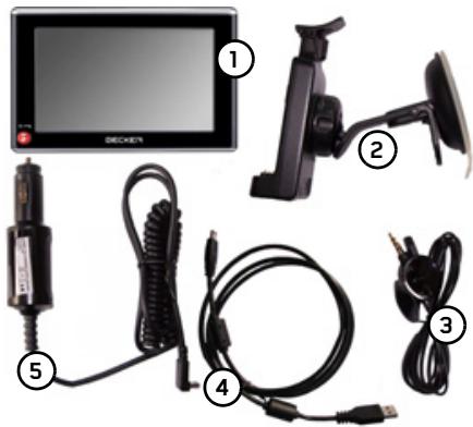 BECKER TRAFFIC ASSIST Z099 - Volume de livraison - 1
