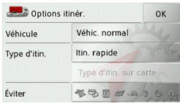 BECKER TRAFFIC ASSIST Z099 - Touche Options itinér. - 2