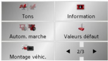 BECKER TRAFFIC ASSIST Z200 - Le menu Réglages - 2