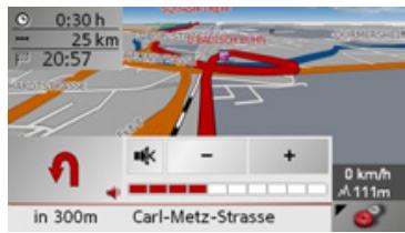 BECKER TRAFFIC ASSIST Z200 - Modifier le volume des announcements - 2